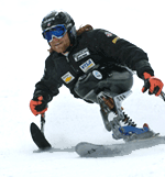 Adaptive Ski Team competition for disabled 